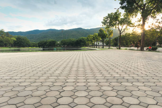 Permeable Paver Driveway in Steep Falls, ME